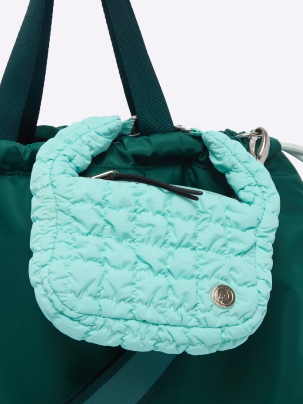 Peloton Lululemon Quilted Bag Charm